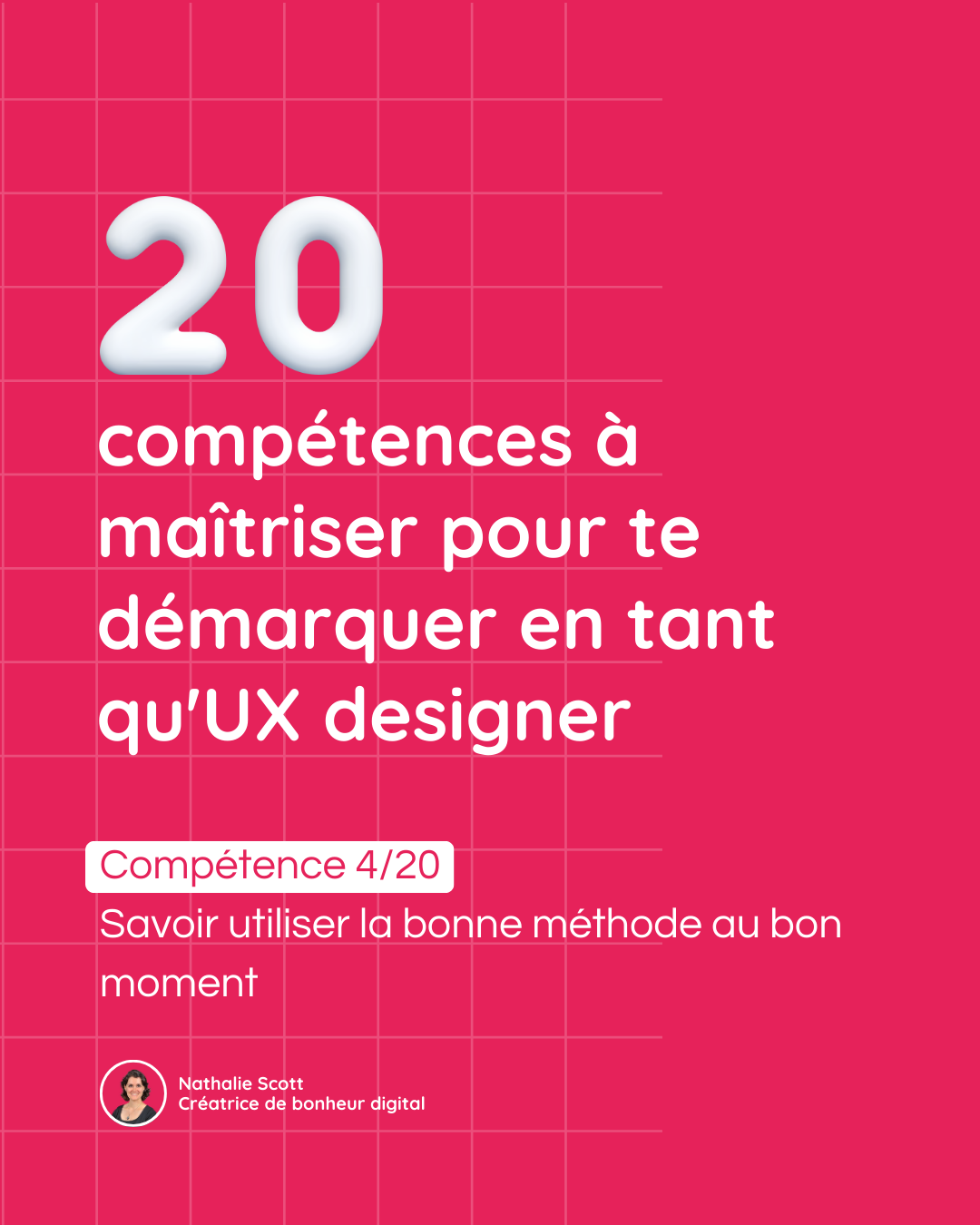 Savoir utiliser la bonne méthode au bon moment