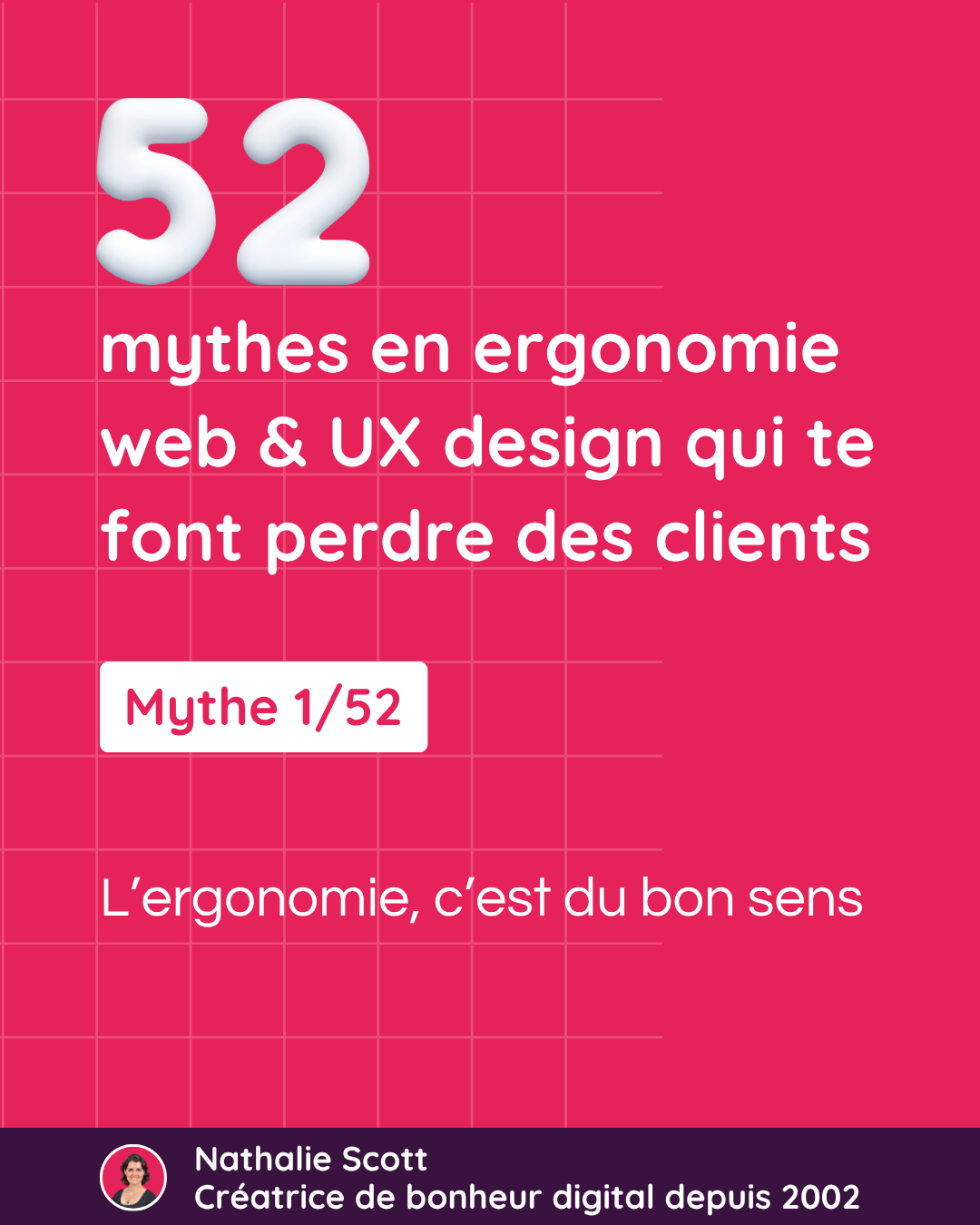 L'ergonomie, c'est du bon sens