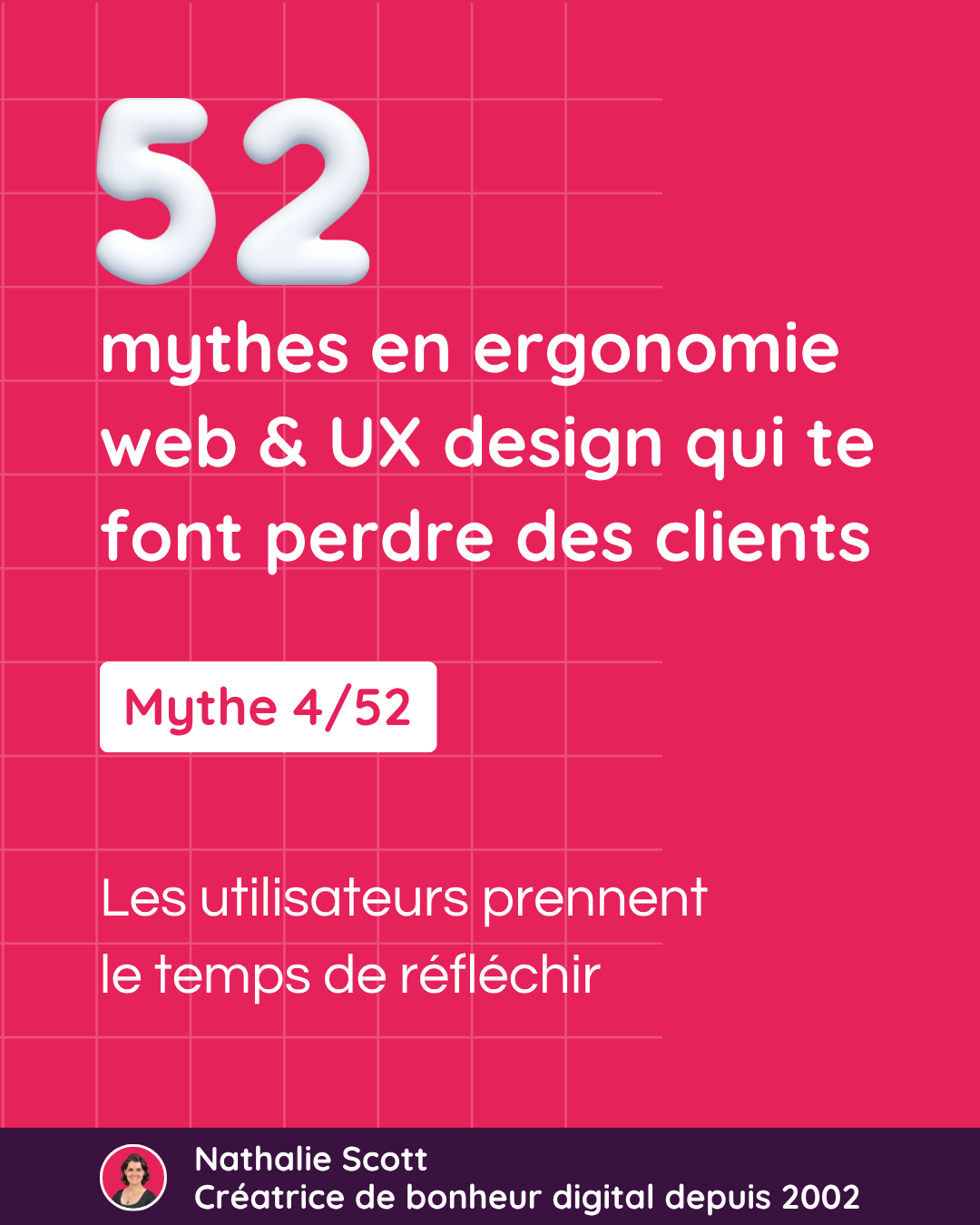 Les utilisateurs prennent le temps de réfléchir